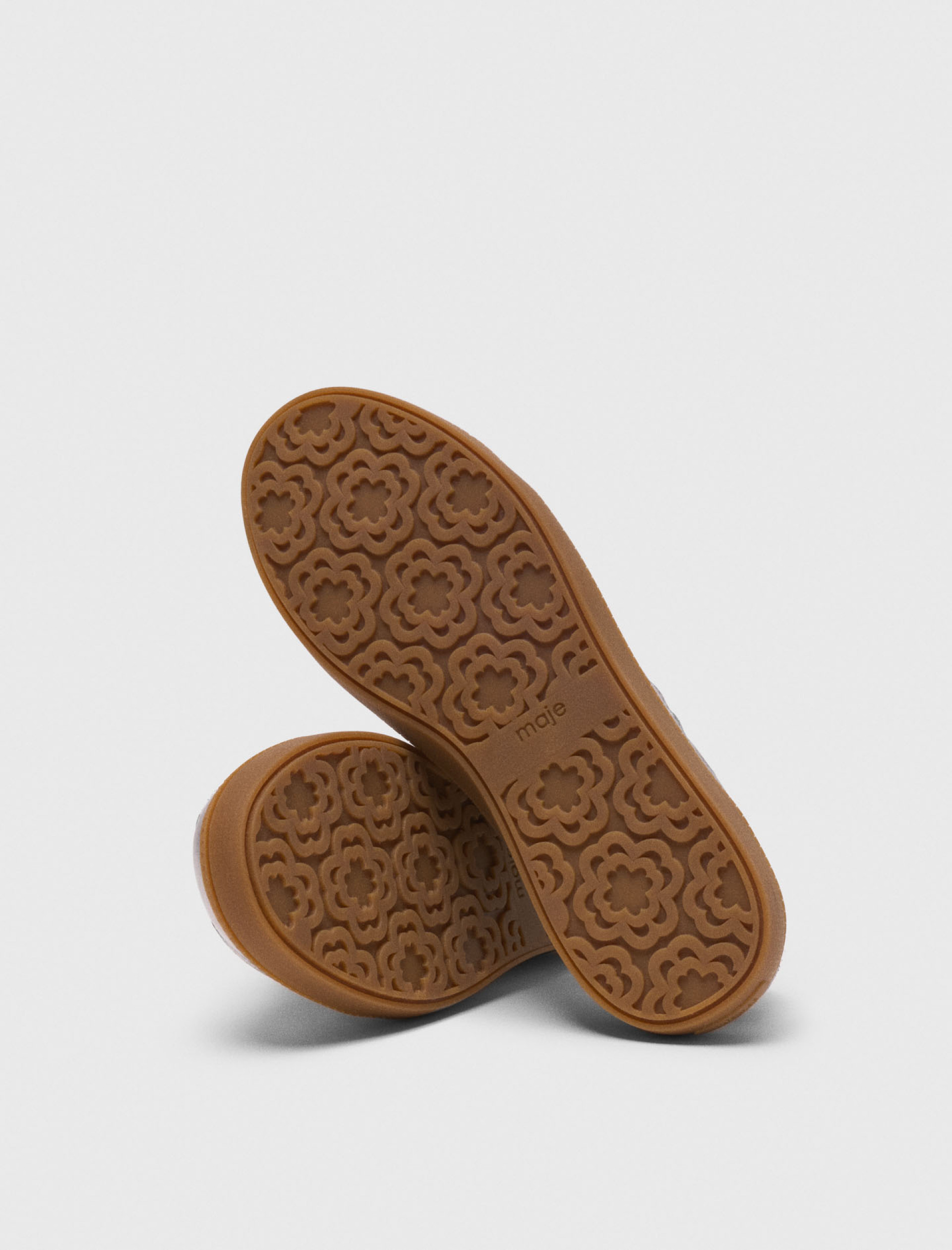 Женские металлизированные кожаные кеды