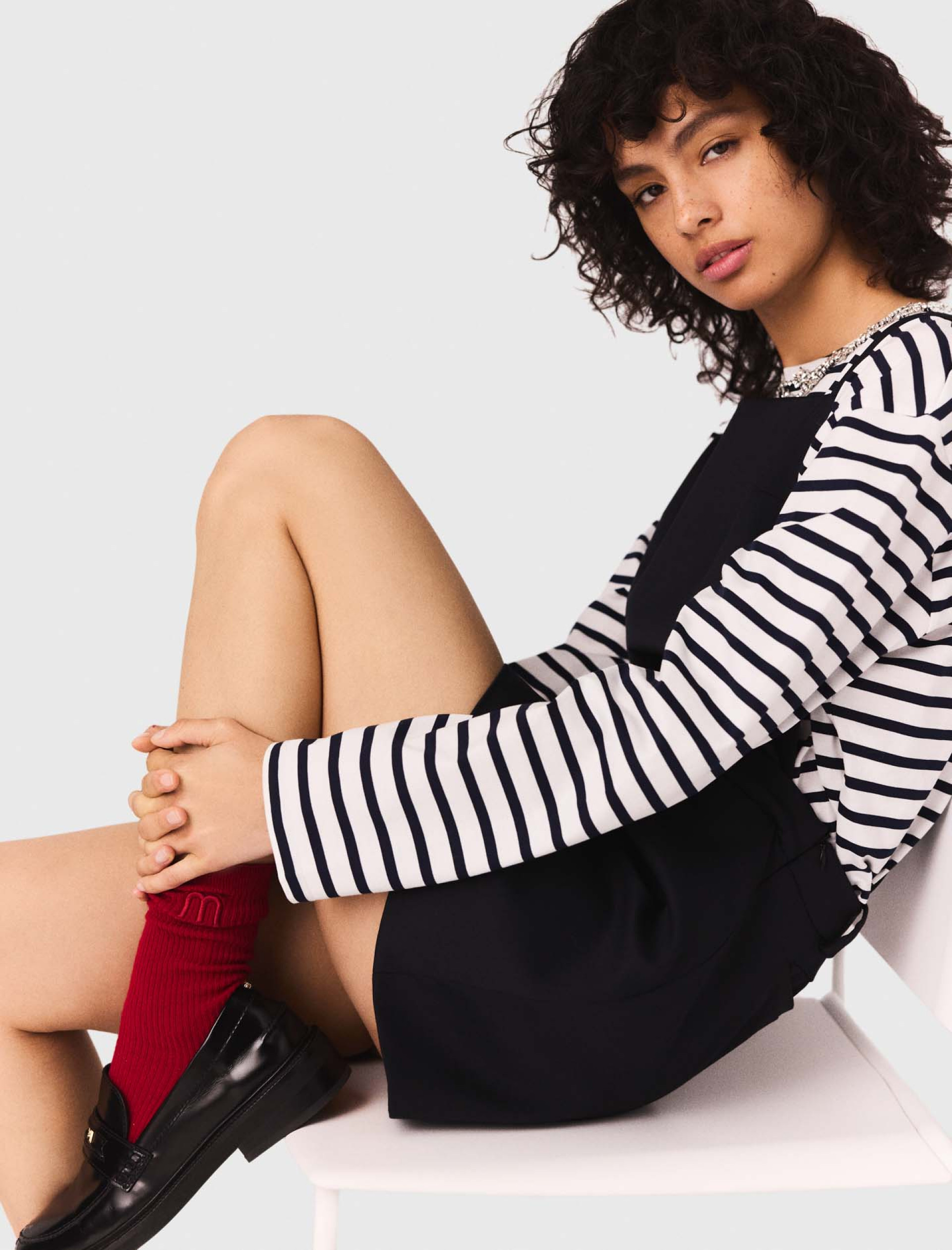 Женское платье-сарафан на бретелях