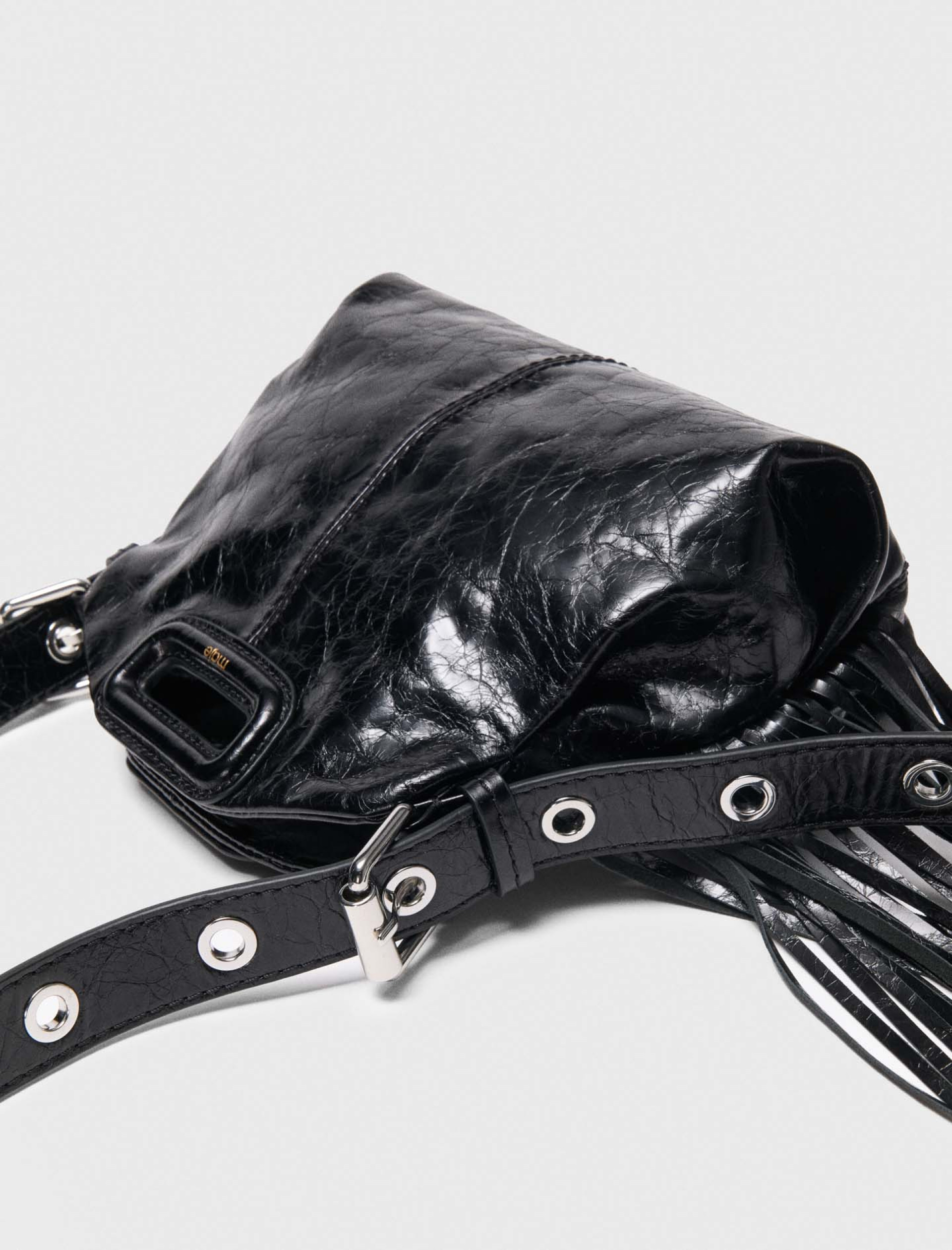 Жіноча міні-сумка Miss M з лакованої шкіри