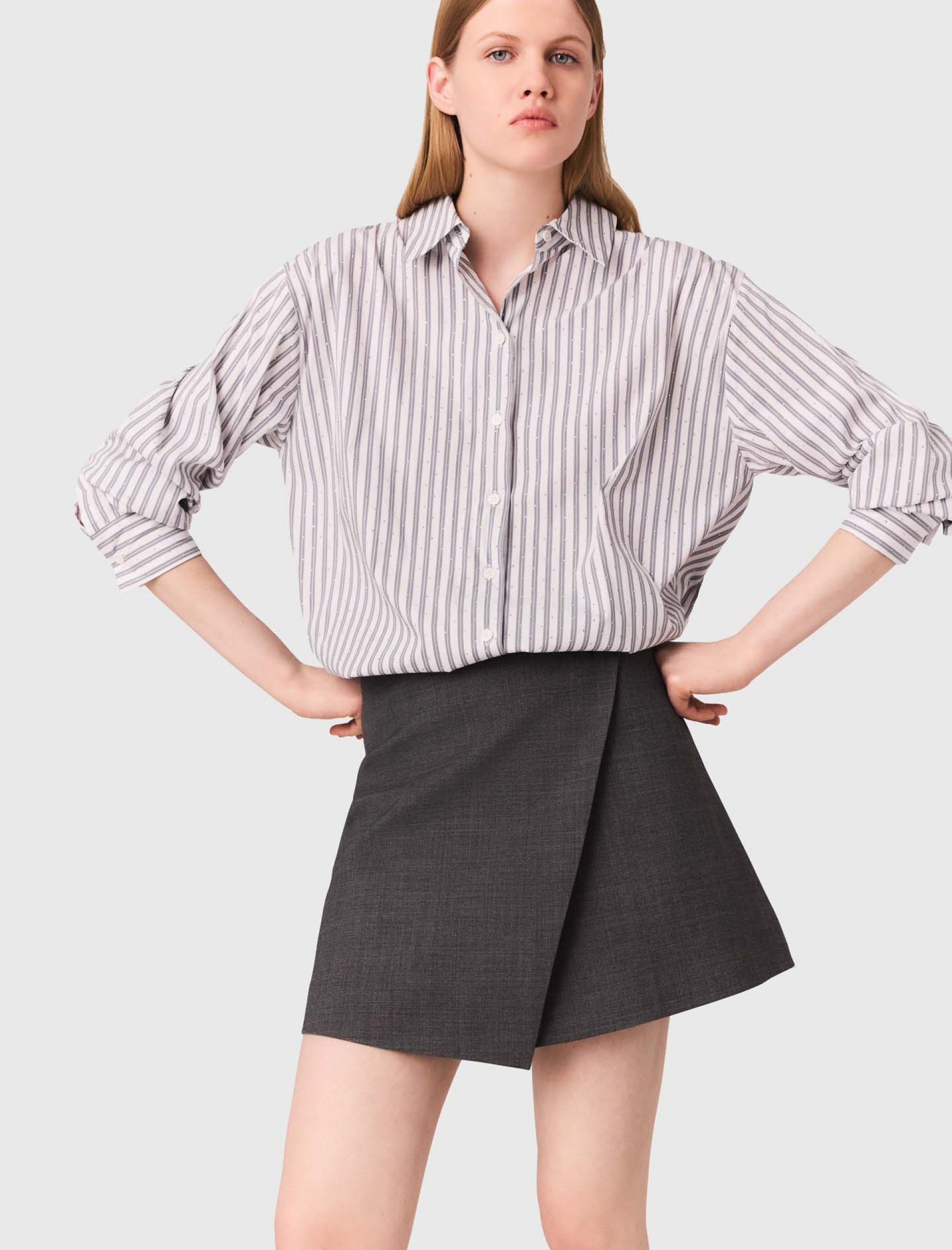 Жіноча бавовняна сукня 2-в-1 зі стразами