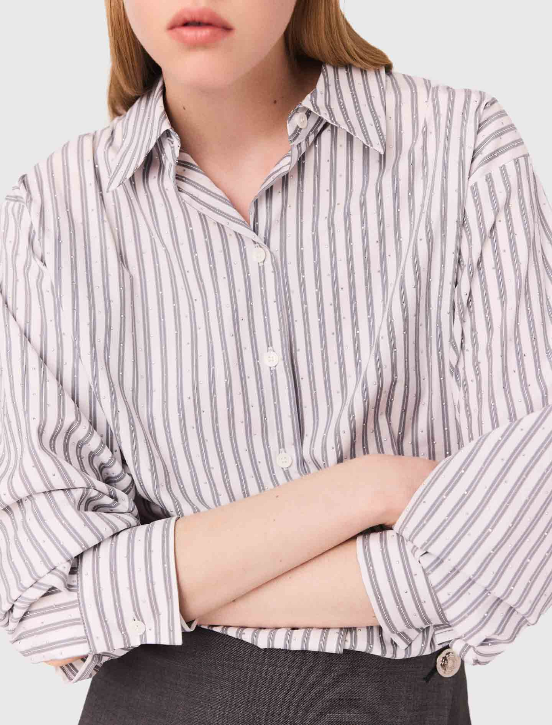 Жіноча бавовняна сукня 2-в-1 зі стразами