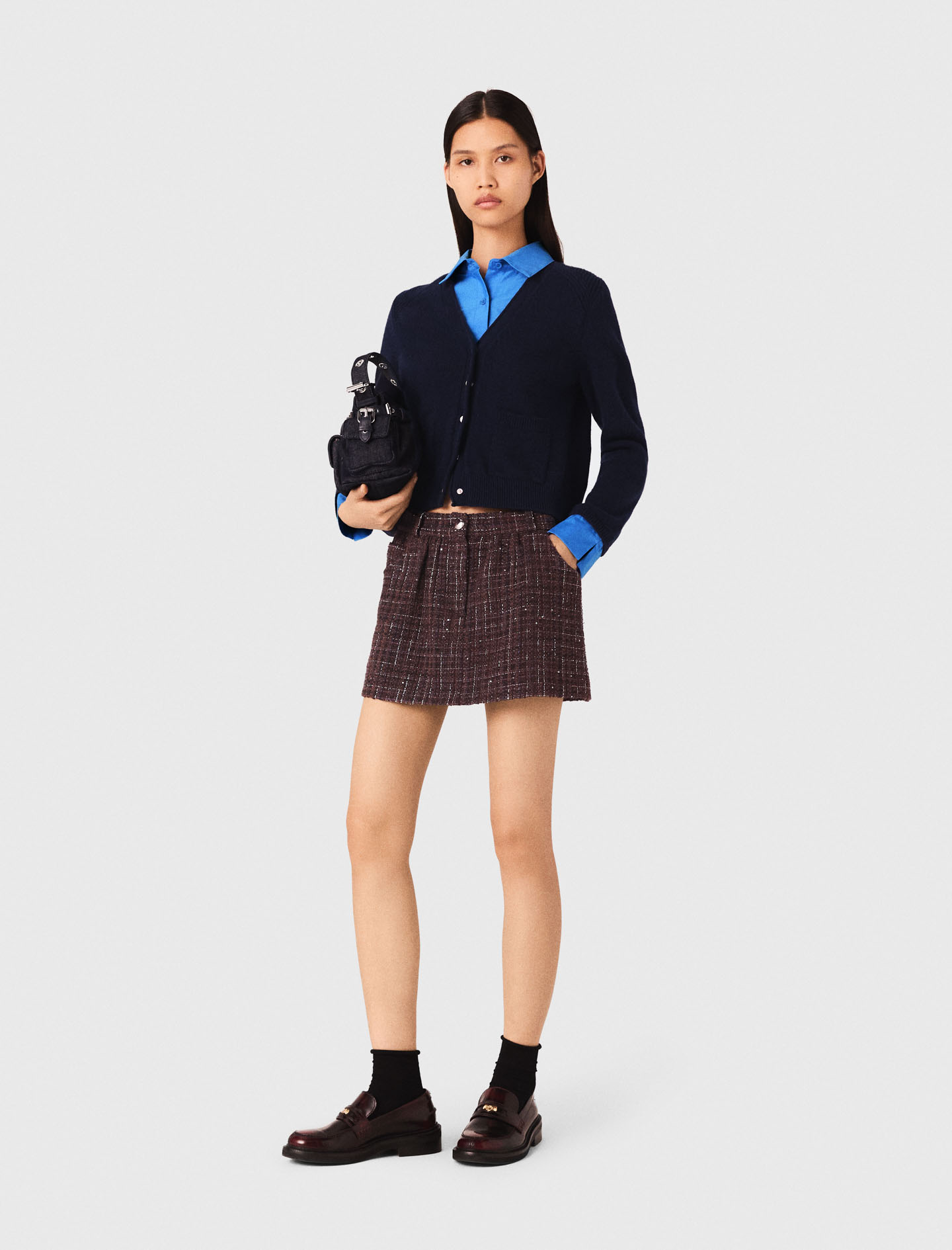 Жіночий кардиган зі з'ємними деталями