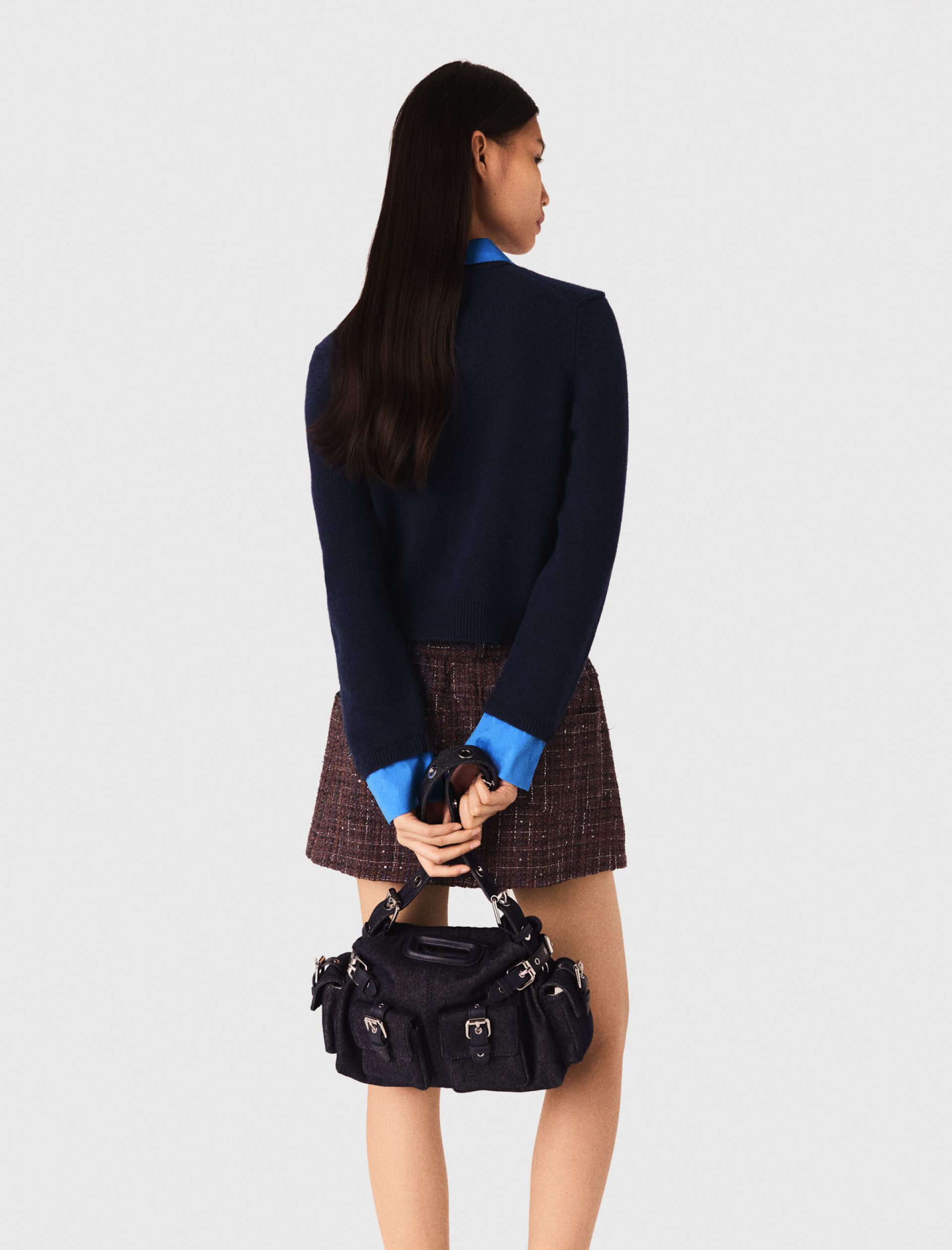 Жіночий кардиган зі з'ємними деталями