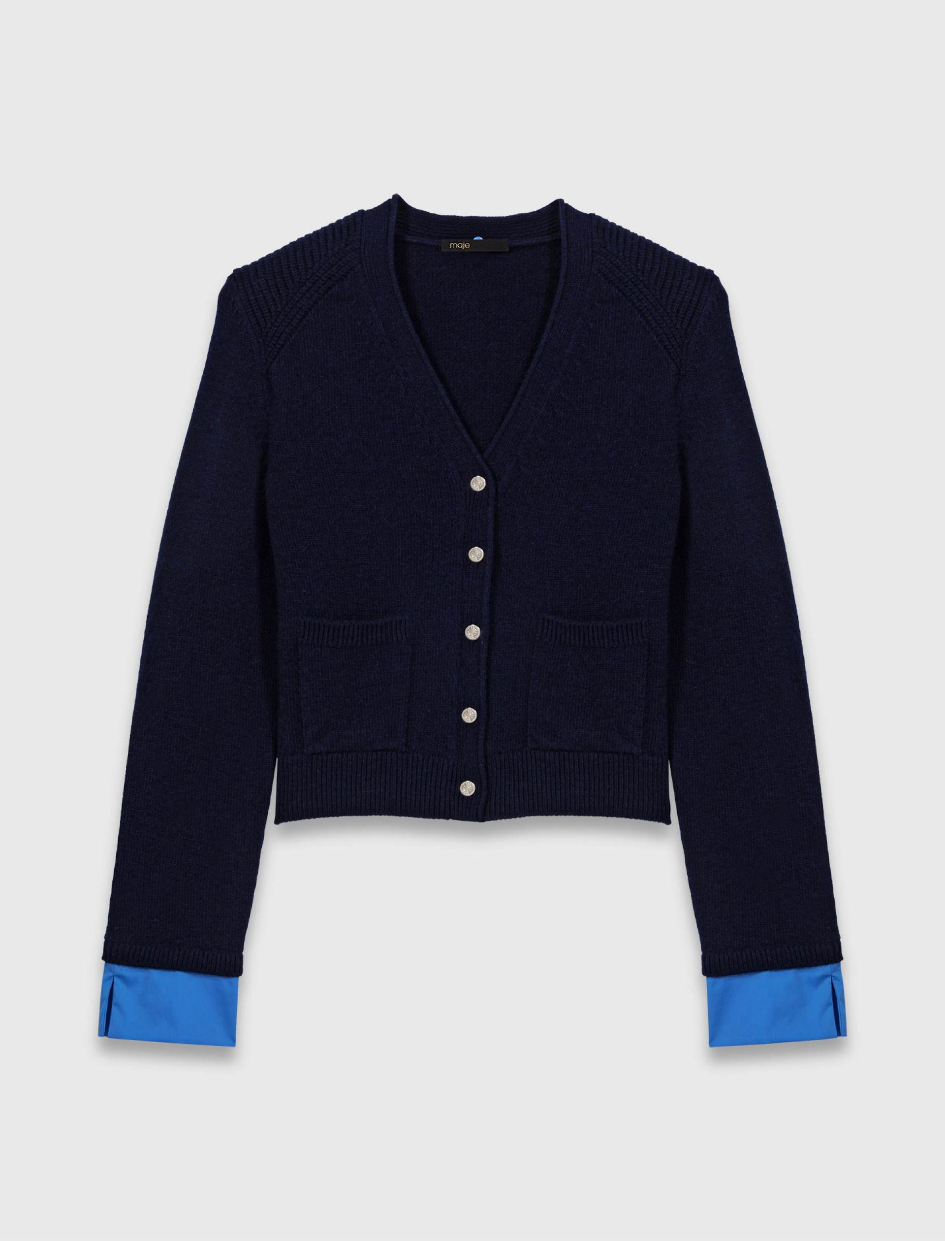 Жіночий кардиган зі з'ємними деталями