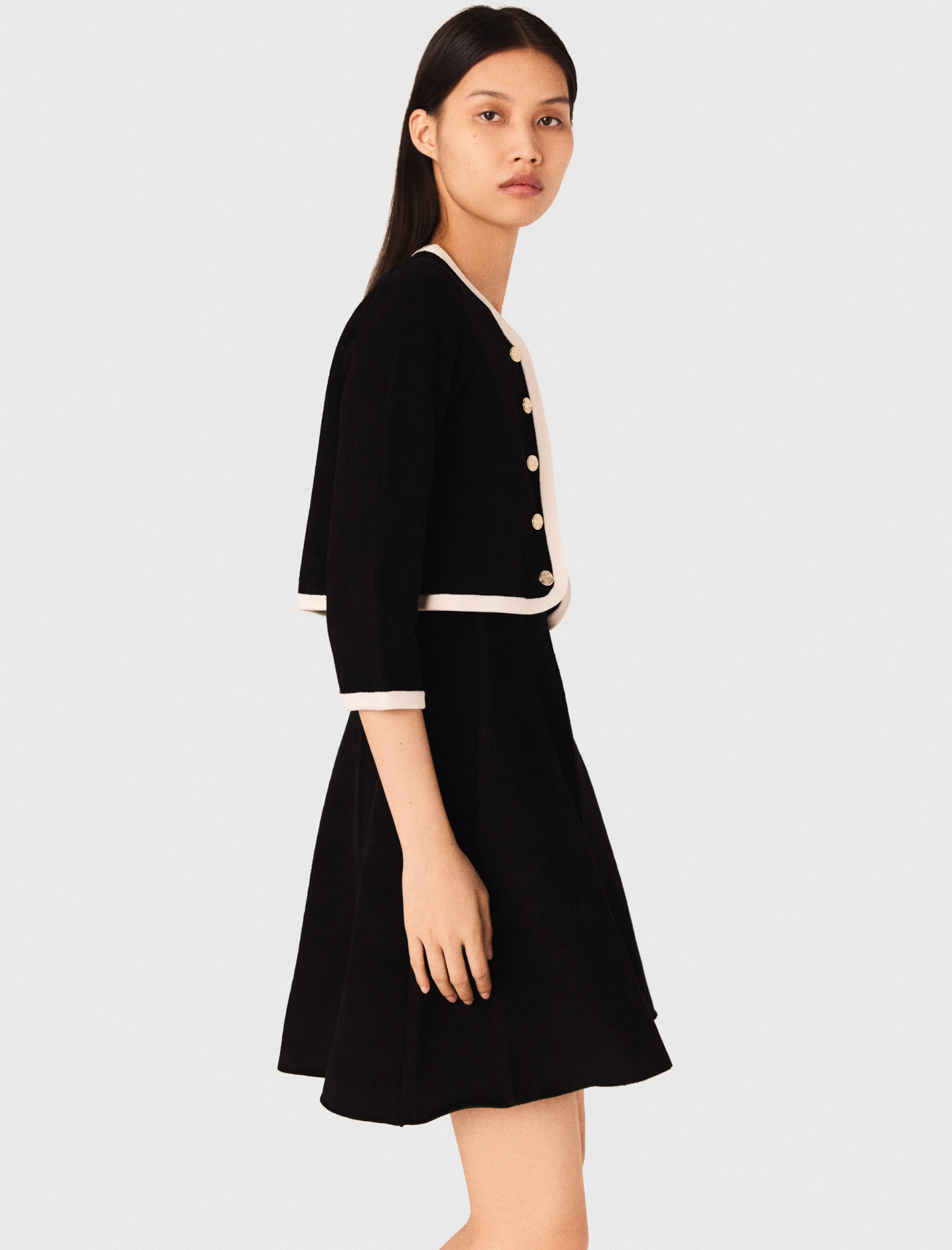 Женское платье 2-в-1 с бархатным эффектом