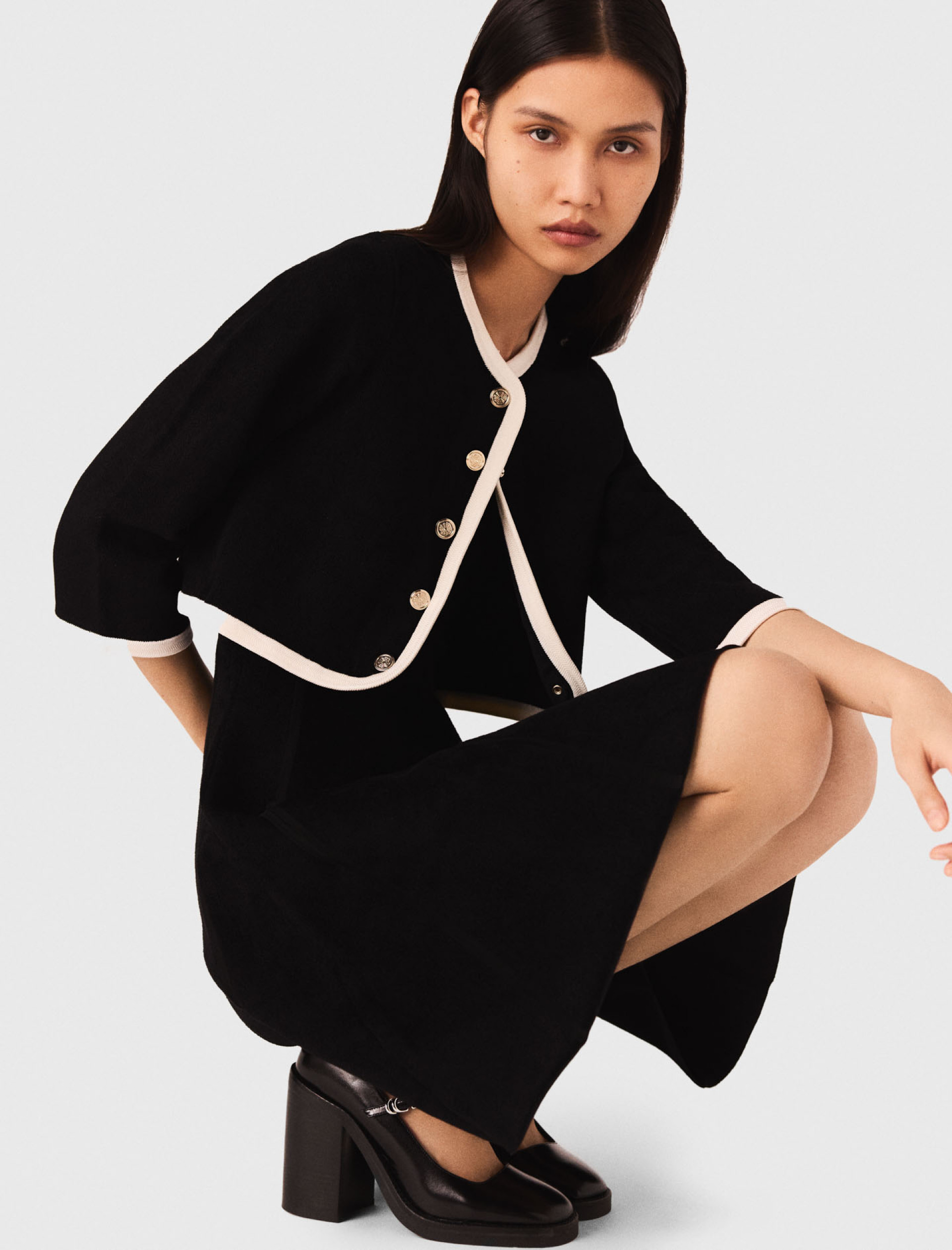 Женское платье 2-в-1 с бархатным эффектом