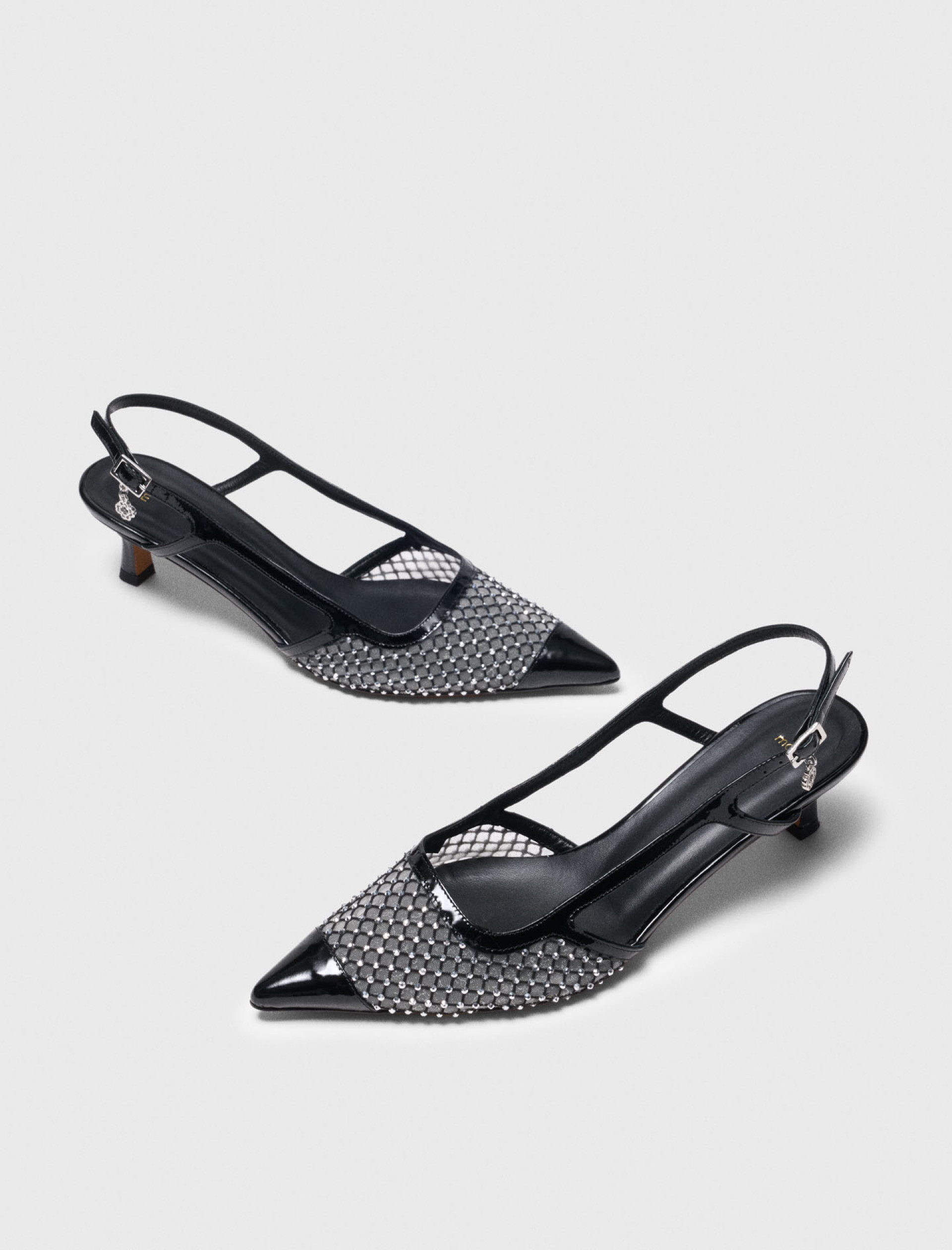 Жіночі туфлі-човники зі стразами