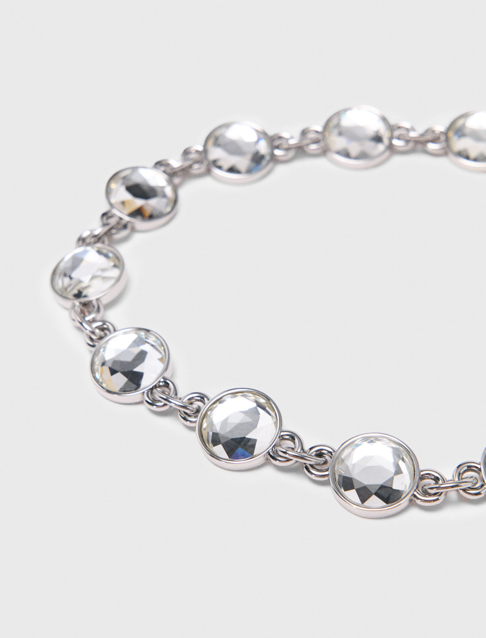 Жіночий ремінь-ланцюжок зі стразами