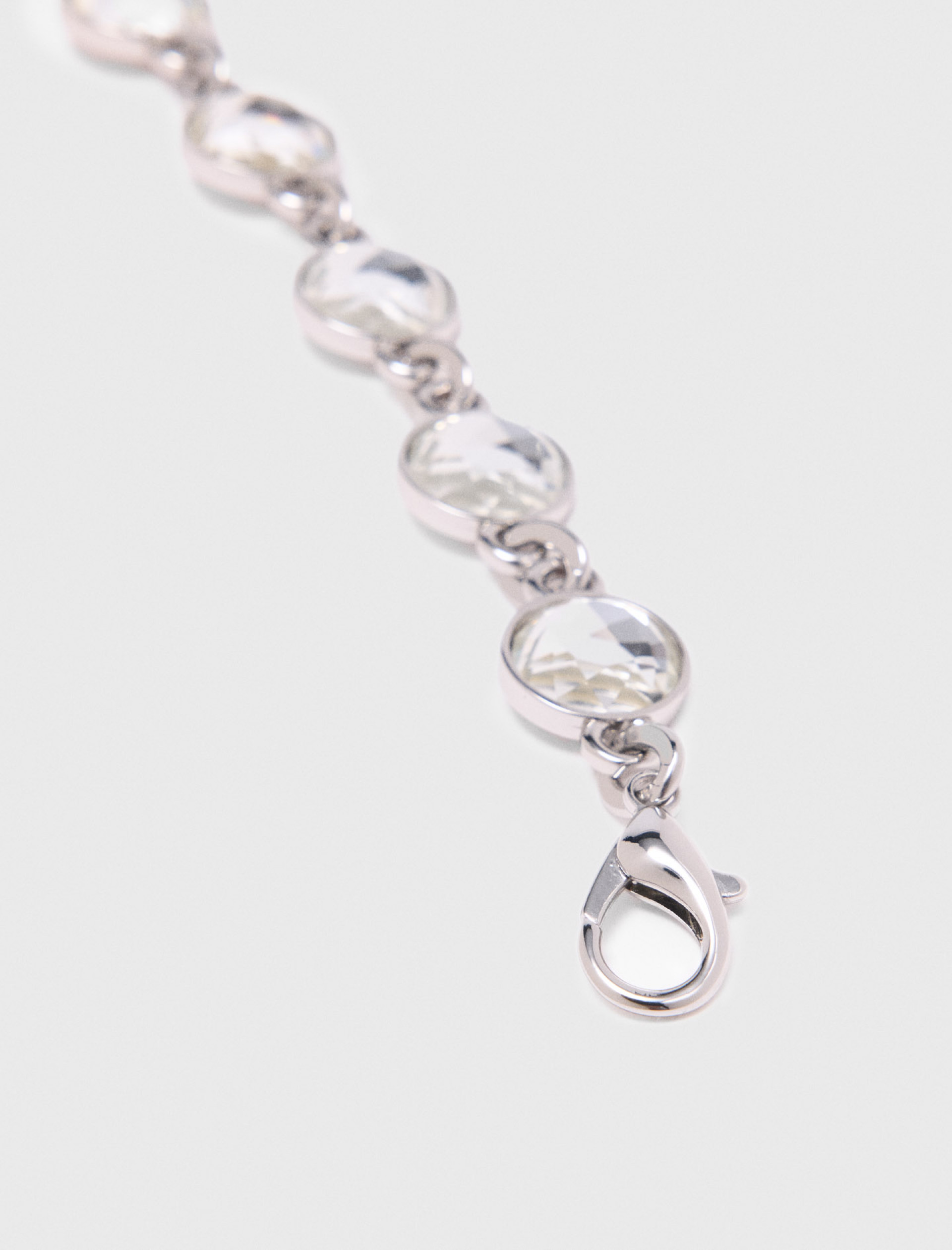 Жіночий ремінь-ланцюжок зі стразами