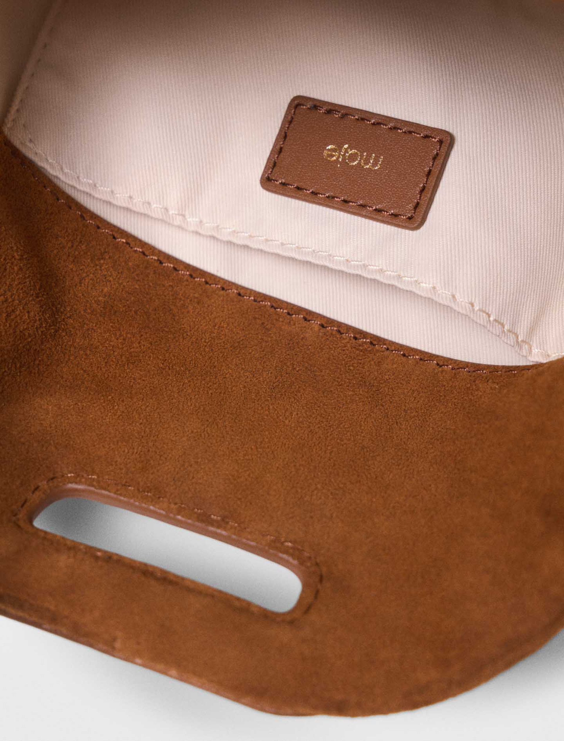 Жіноча міні-сумочка Miss M із прошитої замші Жіноча міні-сумочка Miss M із прошитої замші