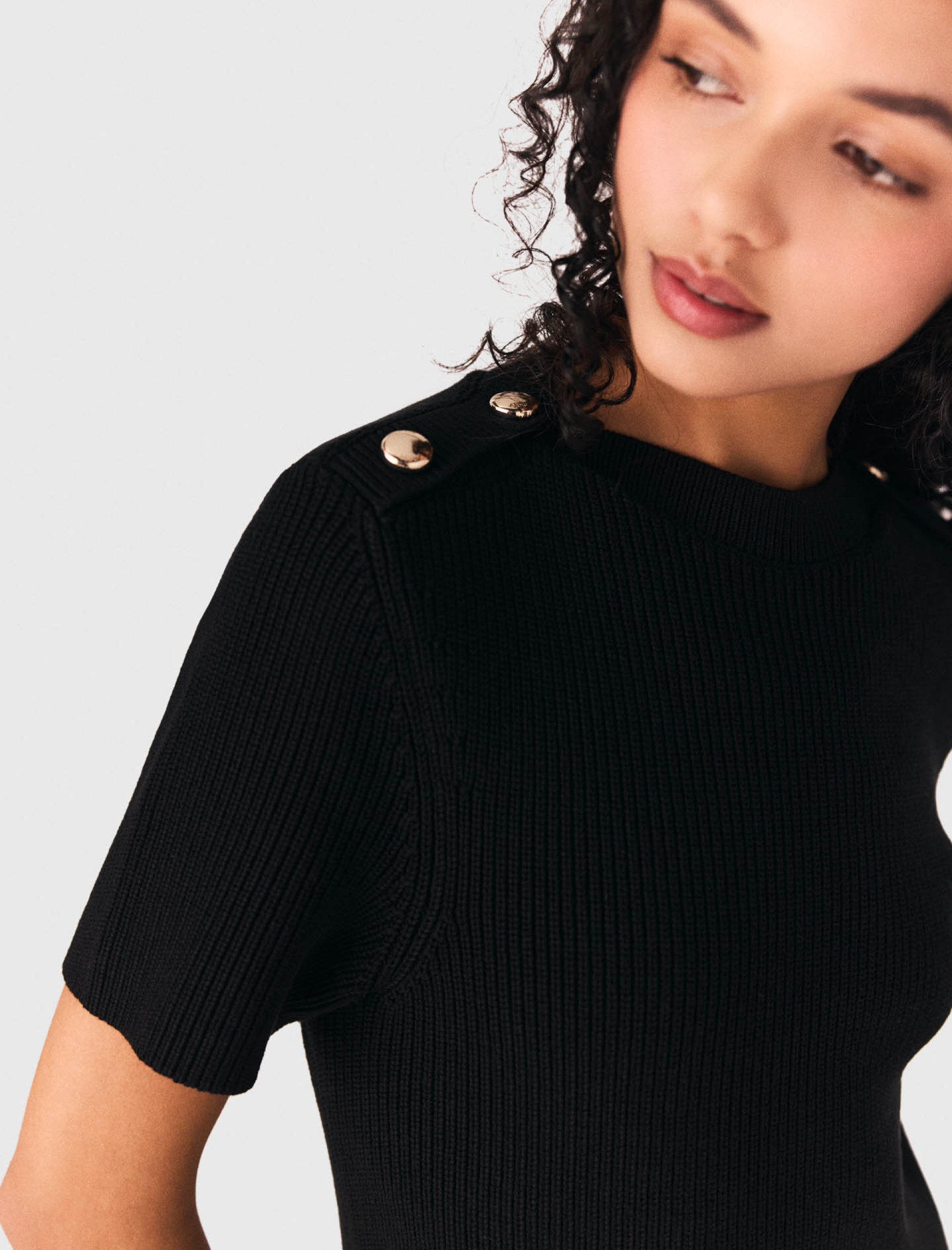 Жіноча коротка трикотажна сукня з тафти Жіноча коротка трикотажна сукня з тафти