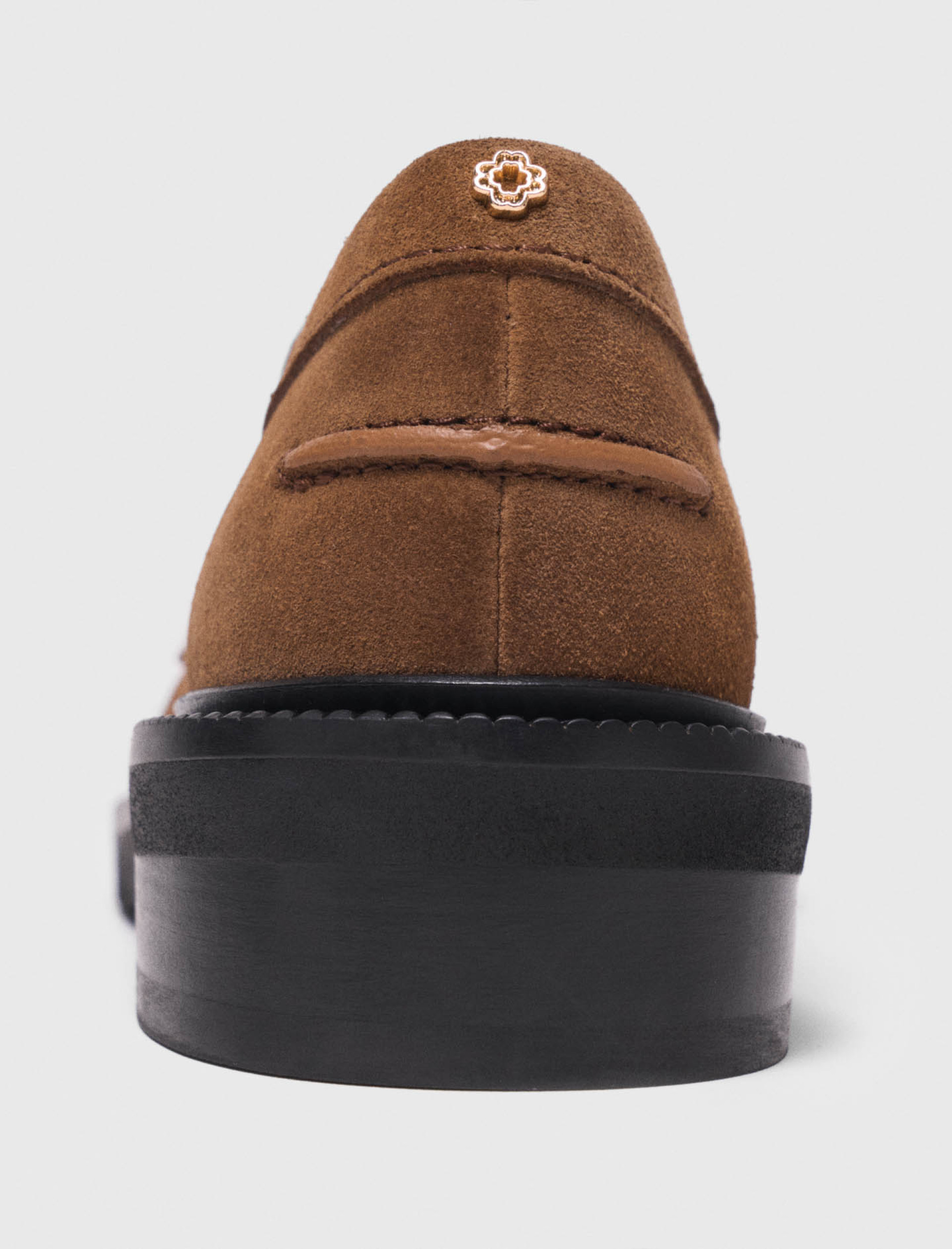 Женские коричневые замшевые лоферы Женские коричневые замшевые лоферы