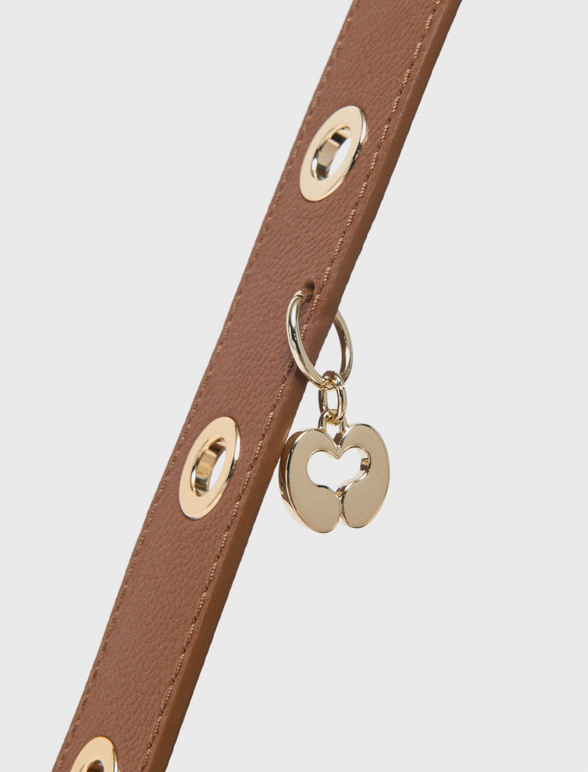 Женская коричневая сумка Miss M из зернистой кожи