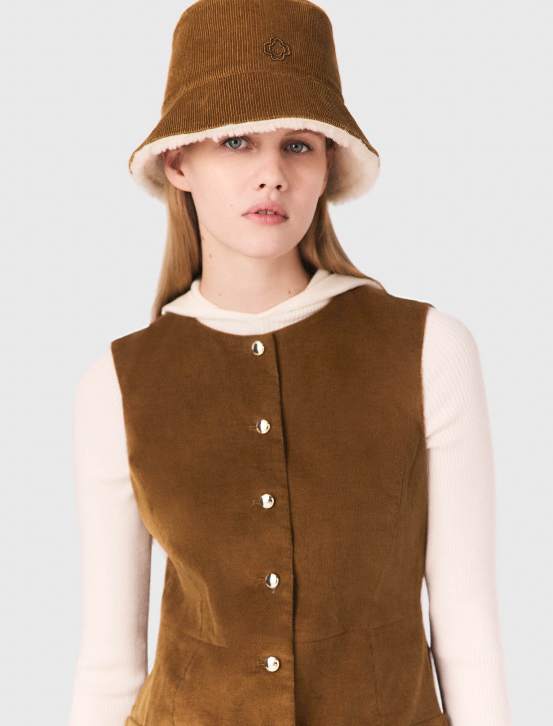 Жіноча коротка вельветова сукня