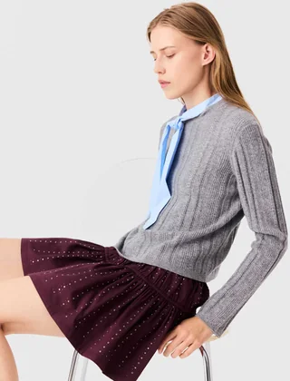 Джемпер с воротником