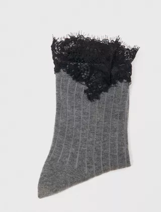 Шкарпетки з мереживом